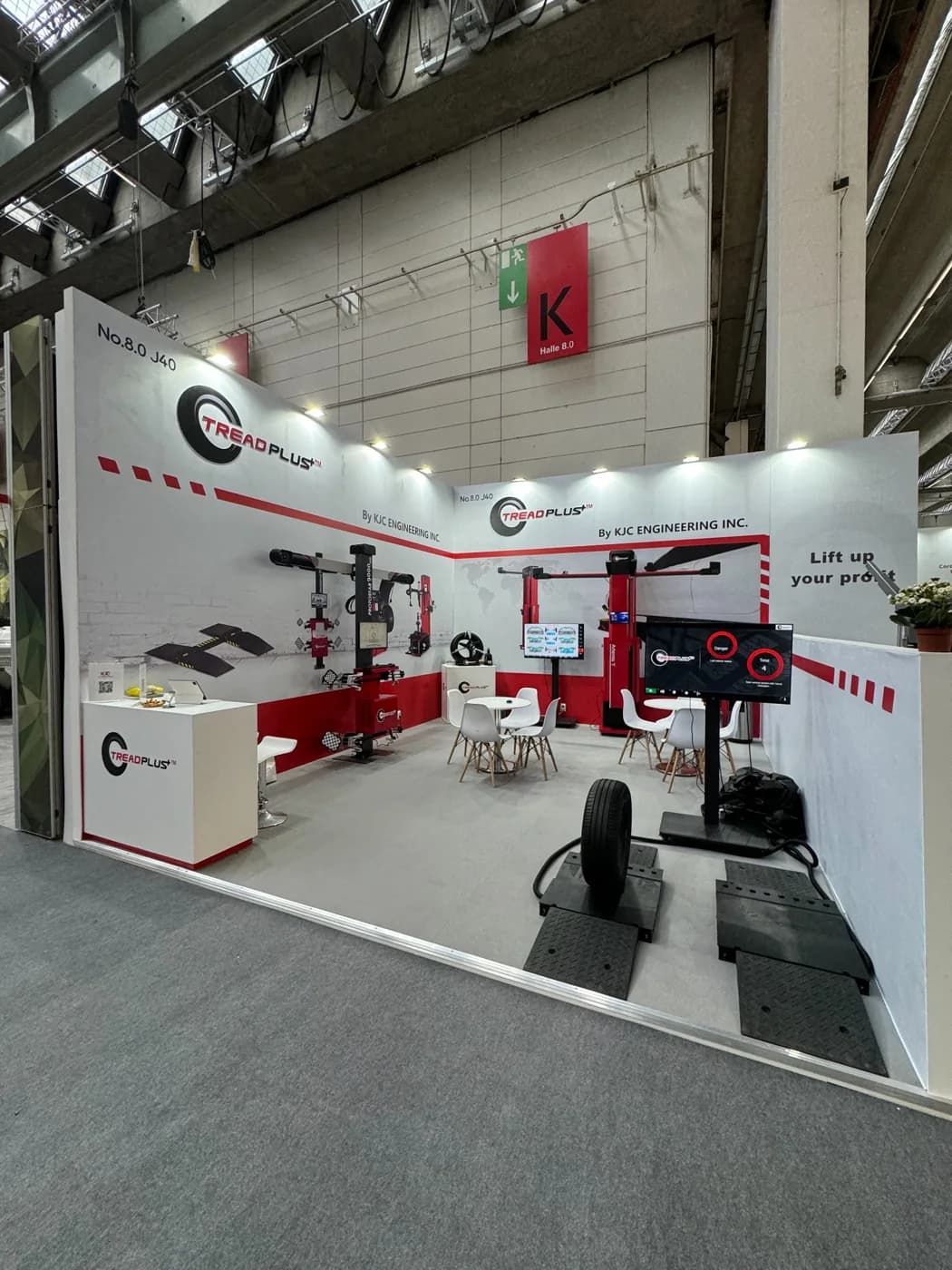 TreadPlus exhibition stand in Frankfurt